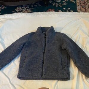 The North Face Kids Charcoal Fleece Jacket